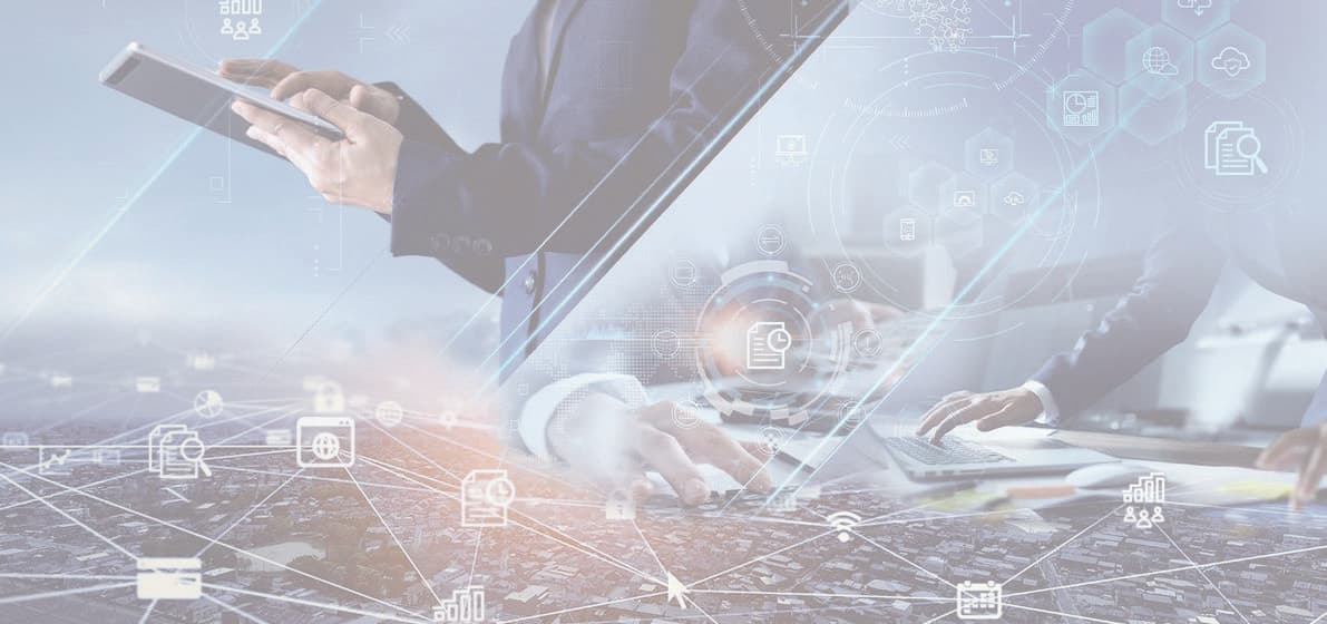 لقطات من بيئة الأعمال والخدمات الرقمية — مجموعة إنجازات